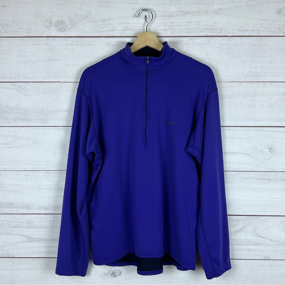 Vintage Patagonia Capilene 1/4 Zip Long Sleeve Pullover Large